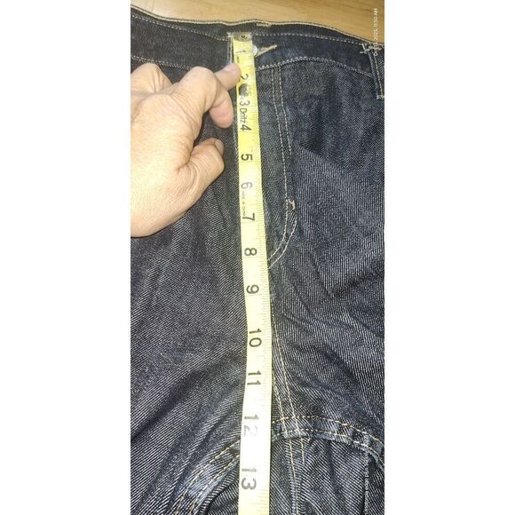 Hilfiger Heritage Bootcut jeans dark blue Size 42/32 Five pocket - Picture 8 of 9